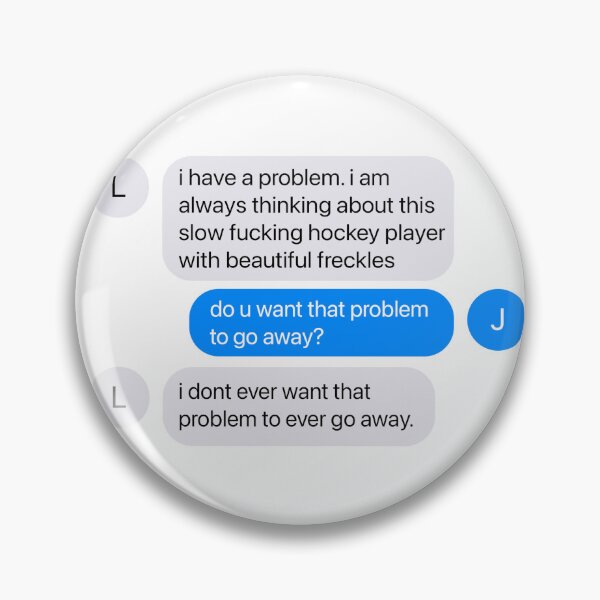 Item preview, Heated Rivalry Ilya & Shane text message quote designed and sold by cadewharton.