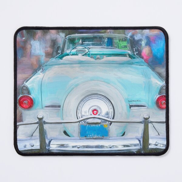 Item preview, 1955 White Blue Ford Fairlane Skyliner X101 designed and sold by RichFrancoCars.