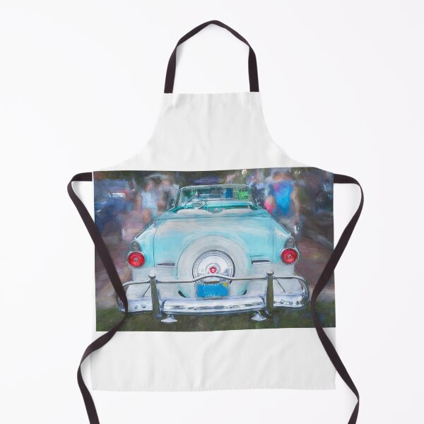 Item preview, 1955 White Blue Ford Fairlane Skyliner X101 designed and sold by RichFrancoCars.