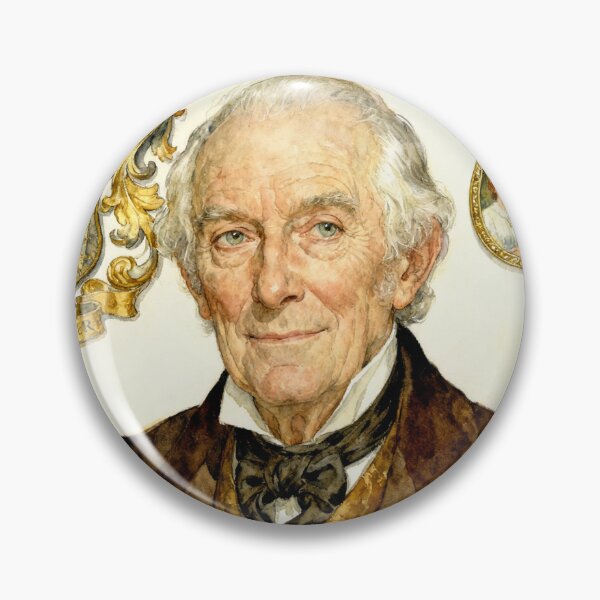 Item preview, Father Frankenstein Illustration from Mary Shelley's Frankenstein character portrait art designed and sold by Vintage Designs +.