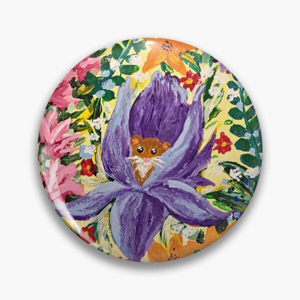 Item preview, Harvest Mouse in Flowers designed and sold by mishhaps.