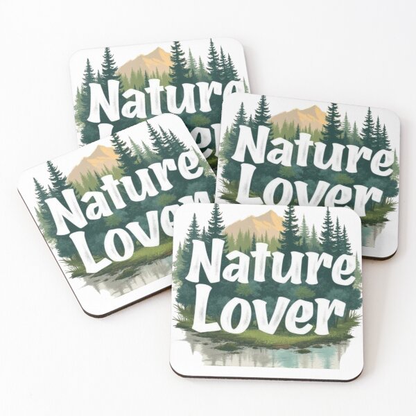 Item preview, Nature Lover - Forest Mountain Design designed and sold by MySpunkyThreads.