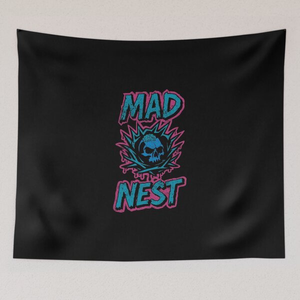 Item preview, Mad Nest Logo bluepink designed and sold by MADNEST.