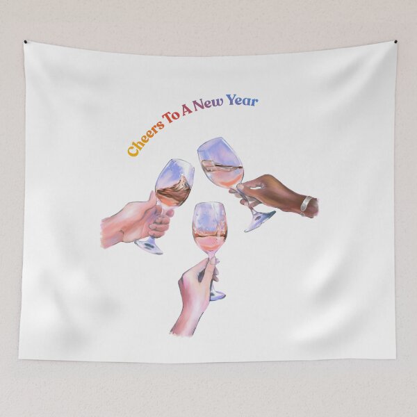Item preview, Cheers To A New Year. designed and sold by Dinasshop.