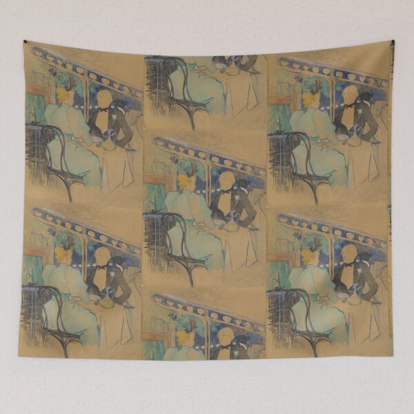 Item preview, Toulouse Lautrec - Fashionable People at Les Ambassadeurs (Aux Ambassadeurs: Gens Chic) designed and sold by letitrip.