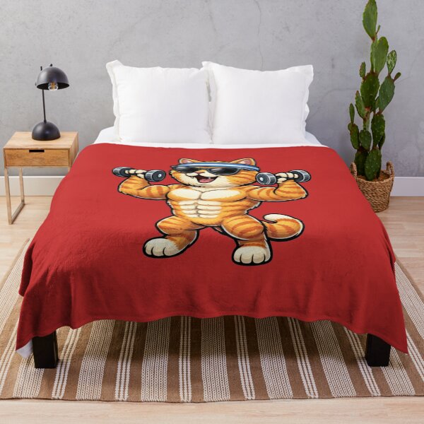 Item preview, Gym Cat | Funny Muscular Cat Workout designed and sold by Shtex.