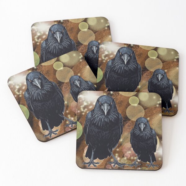 Item preview, Autumnal ravens designed and sold by SoSorryNotSorry.