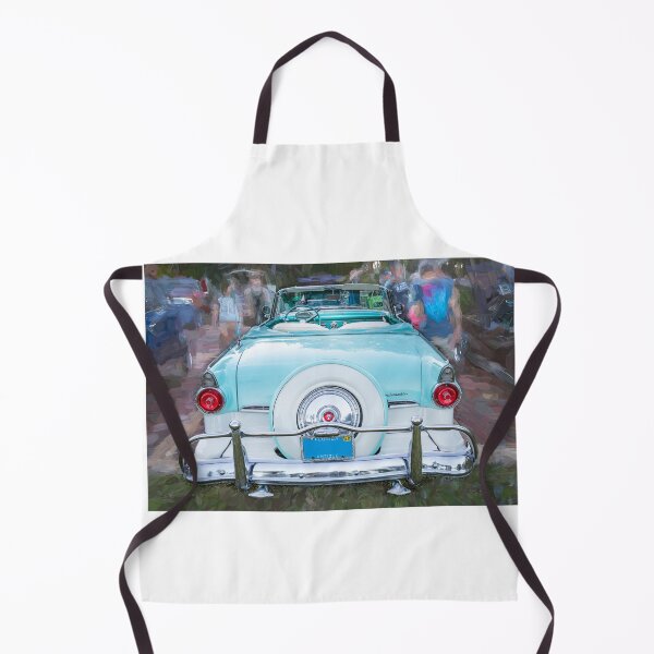 Item preview, 1955 White Blue Ford Fairlane Skyliner X103 designed and sold by RichFrancoCars.