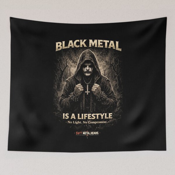 Item preview, Black Metal Is a Lifestyle – SVT Metalheads Series | Severtrend Apparel designed and sold by SEVERTREND APPAREL .