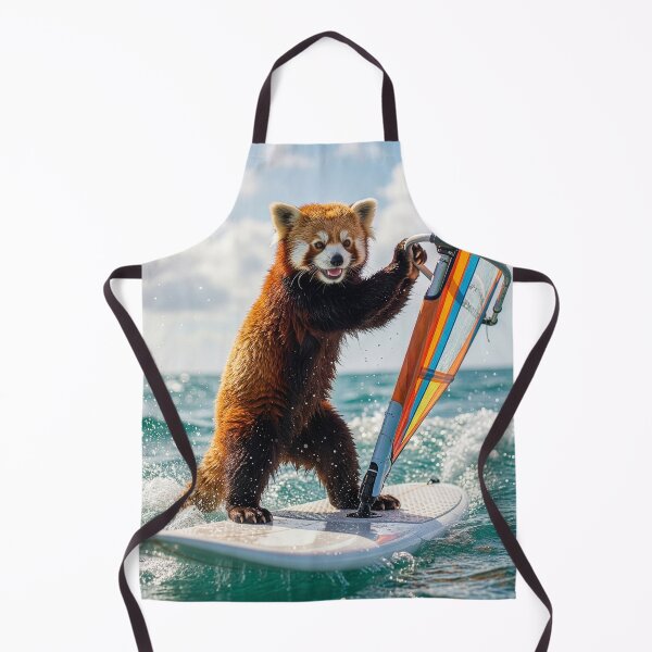 Item preview, Windsurfin' Red Panda designed and sold by Tridentulus.