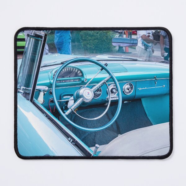 Item preview, 1955 White Blue Ford Fairlane Skyliner X104 designed and sold by RichFrancoCars.