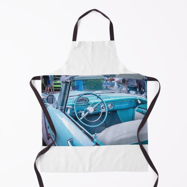 Item preview, 1955 White Blue Ford Fairlane Skyliner X104 designed and sold by RichFrancoCars.