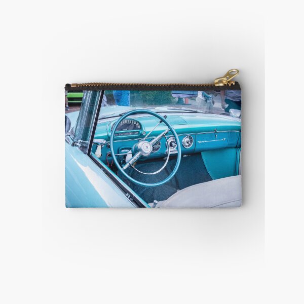 Item preview, 1955 White Blue Ford Fairlane Skyliner X104 designed and sold by RichFrancoCars.
