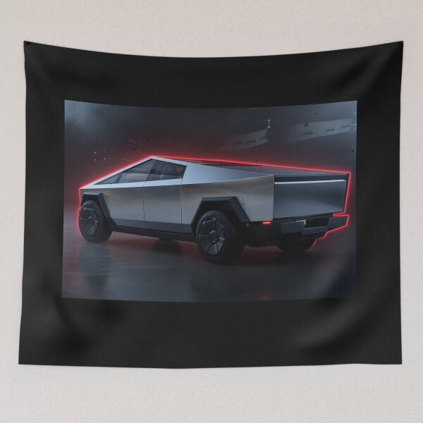 Item preview, cybertruck artwork designed and sold by TEEJAMBOREE.