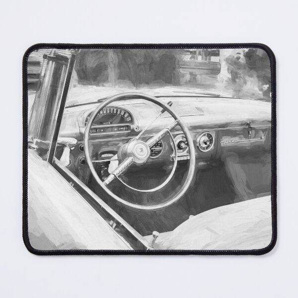 Item preview,  1955 White Blue Ford Fairlane Skyliner X105 designed and sold by RichFrancoCars.