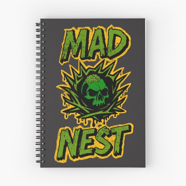 Item preview, Mad Nest Logo yellowgreen designed and sold by MADNEST.