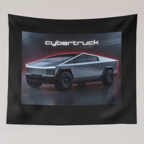 Item preview, cybertruck artwork designed and sold by TEEJAMBOREE.