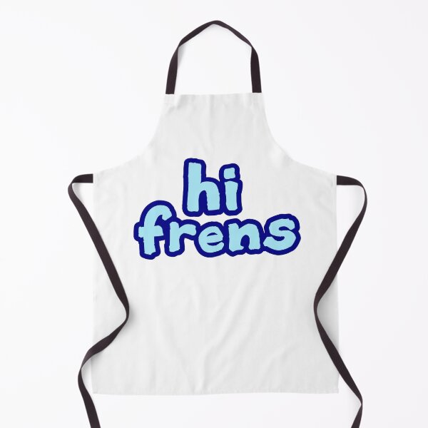 Item preview, hi frens, Blue outline designed and sold by Memes N Lore .