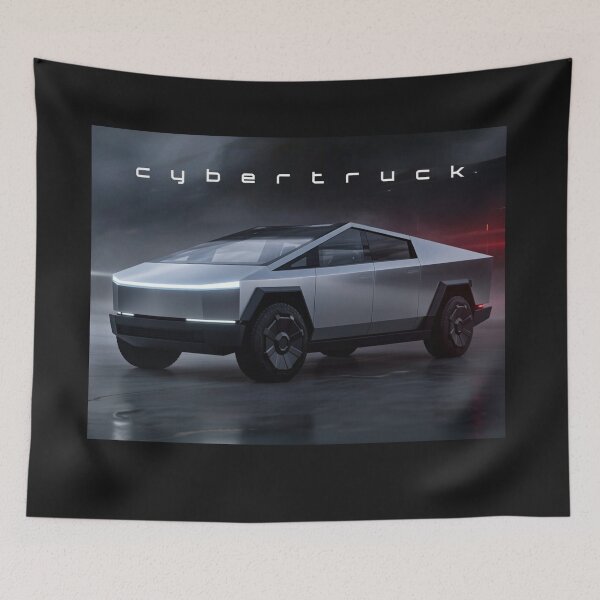 Item preview, cybertruck artwork designed and sold by TEEJAMBOREE.