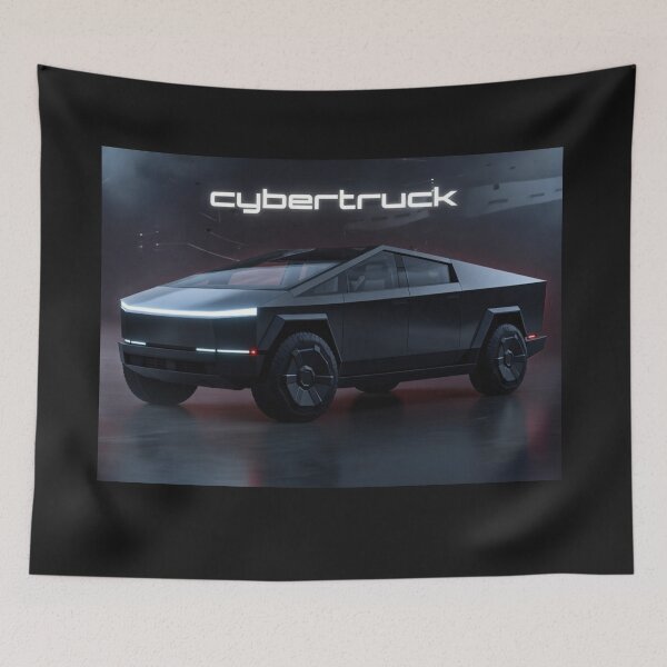 Item preview, cybertruck artwork designed and sold by TEEJAMBOREE.