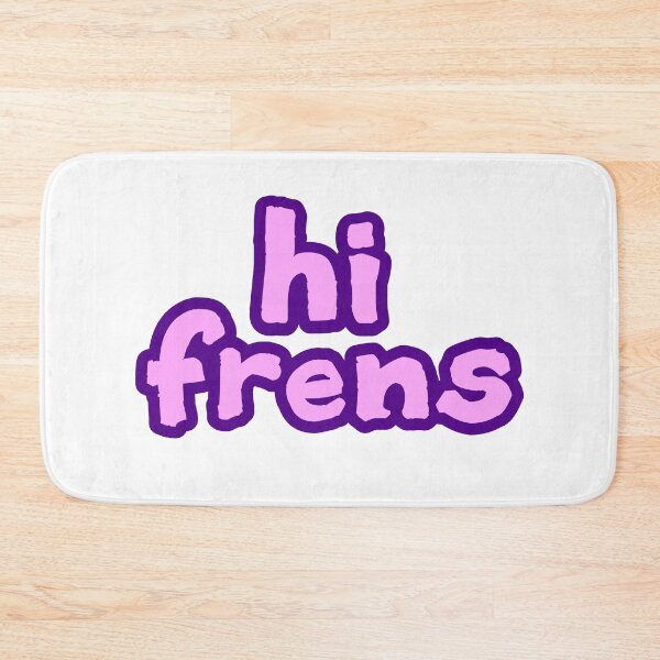 Item preview, hi frens, Purple outline designed and sold by Memes N Lore .