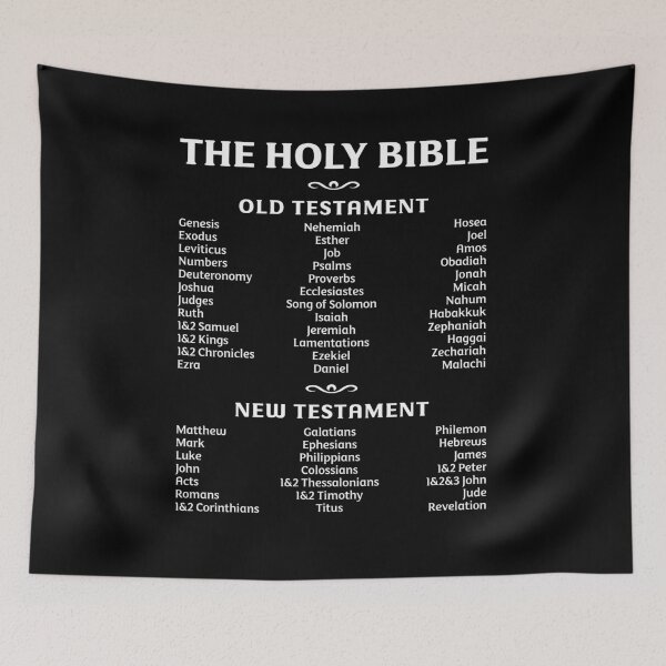 Item preview, 66 Bible Books List of Old Testament and New Testament designed and sold by Angela Dow.