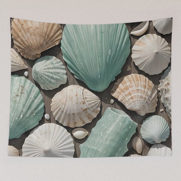 Item preview, Shells in Soft Light designed and sold by HorizonHues.