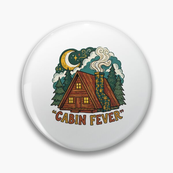 Item preview, Forest Night Cabin designed and sold by AliveStyle.