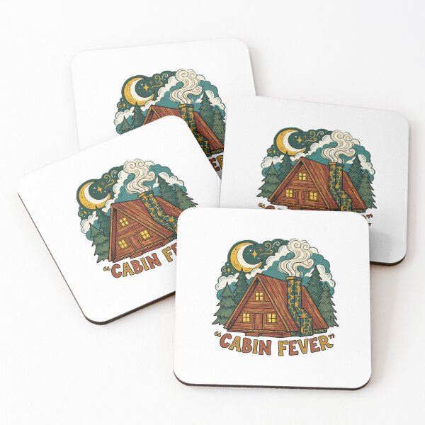 Item preview, Forest Night Cabin designed and sold by AliveStyle.