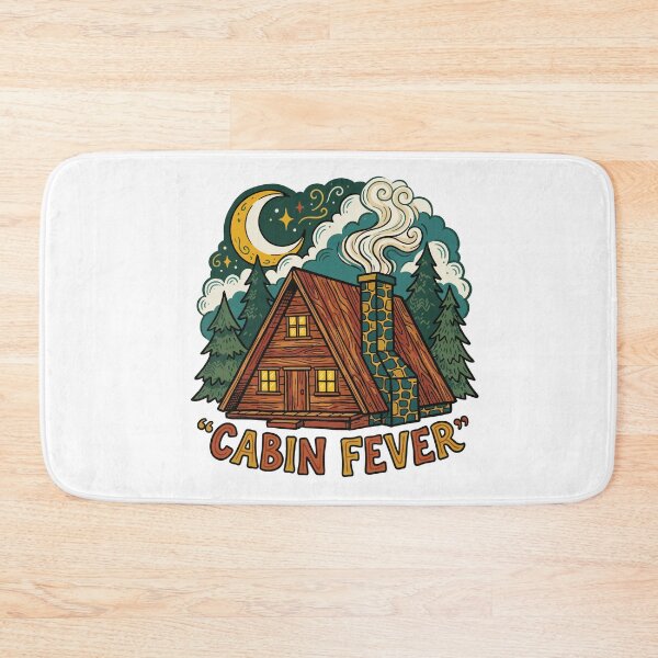 Item preview, Forest Night Cabin designed and sold by AliveStyle.