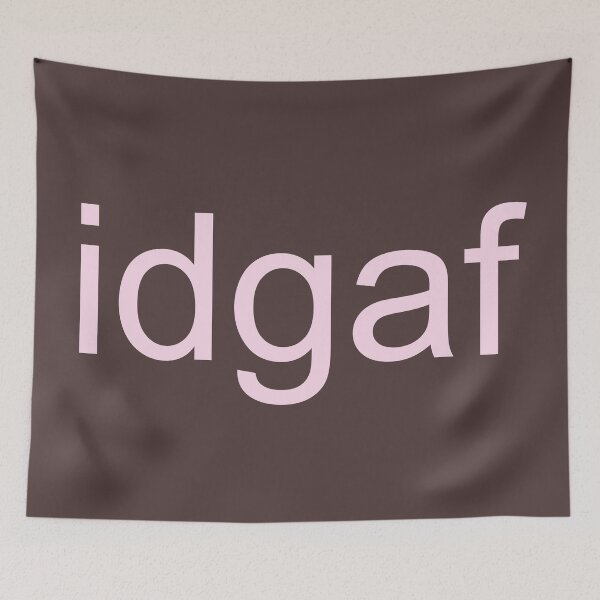 Item preview, idgaf designed and sold by CyrelleLana.