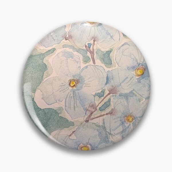 Item preview, Watercolor Forget-Me-Not Flowers designed and sold by Kara Draws.