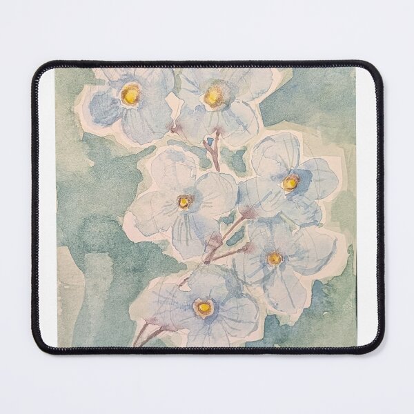 Item preview, Watercolor Forget-Me-Not Flowers designed and sold by Kara Draws.