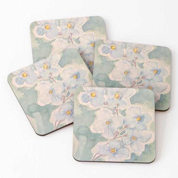 Item preview, Watercolor Forget-Me-Not Flowers designed and sold by Kara Draws.