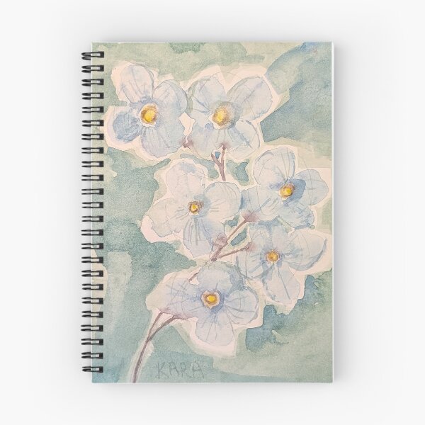 Item preview, Watercolor Forget-Me-Not Flowers designed and sold by Kara Draws.