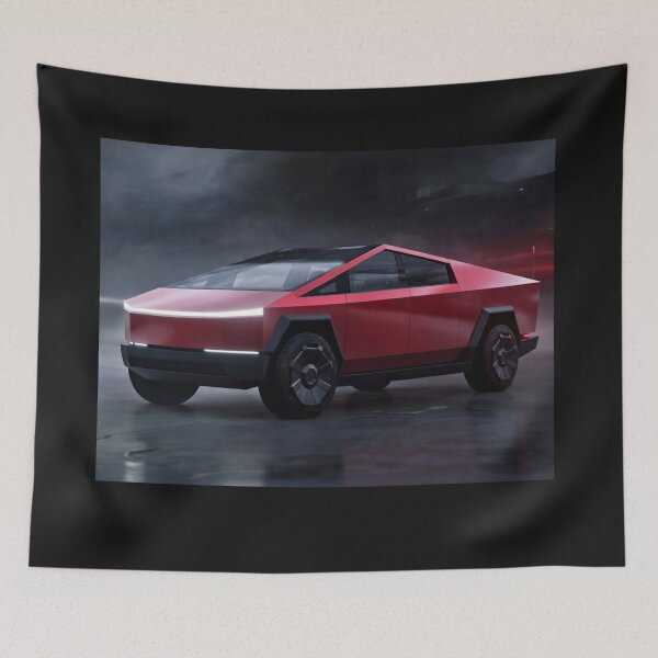 Item preview, cybertruck artwork designed and sold by TEEJAMBOREE.