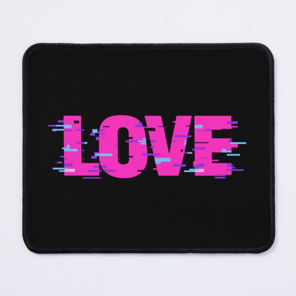 Item preview, Glitched Love Valentine’s Day Typography designed and sold by Kotalo.