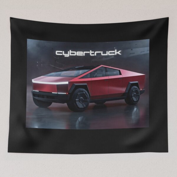 Item preview, cybertruck artwork designed and sold by TEEJAMBOREE.