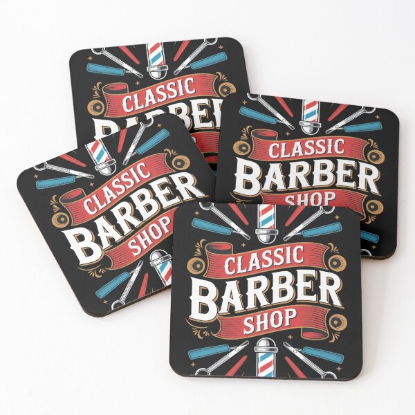 Item preview, Barber Life – Classic Barbershop Style Art designed and sold by DreamOnShirts.