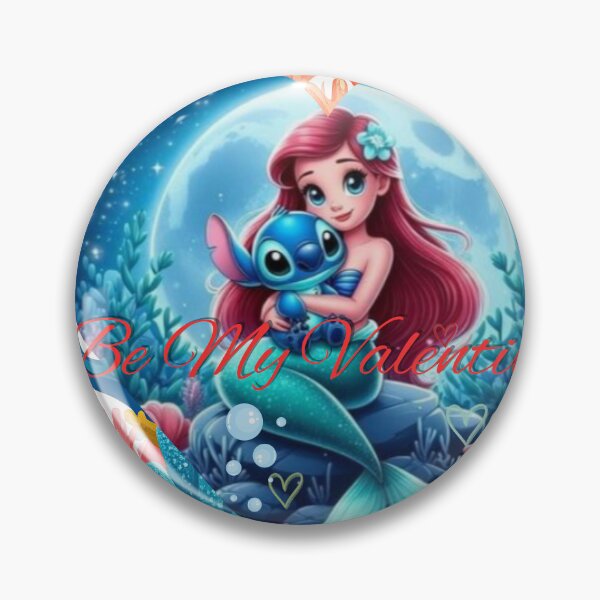 Item preview, Be My Valentine Mermaid | Cute Fantasy Love Art designed and sold by NixFire.