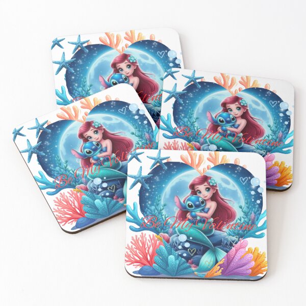 Item preview, Be My Valentine Mermaid | Cute Fantasy Love Art designed and sold by NixFire.