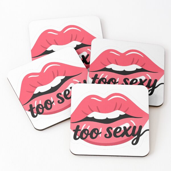 Item preview, Too Sexy – Bold Lips Graphic with Attitude designed and sold by increlon.