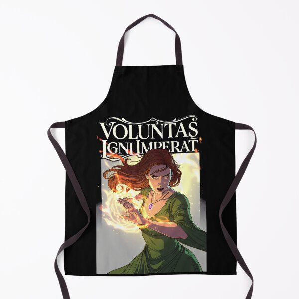 Item preview, Voluntas Igni Imperat Fantasy Fire Sorceress Magic Art designed and sold by SplashTastic.