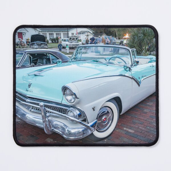 Item preview, 1955 White Blue Ford Fairlane Skyliner X107 designed and sold by RichFrancoCars.