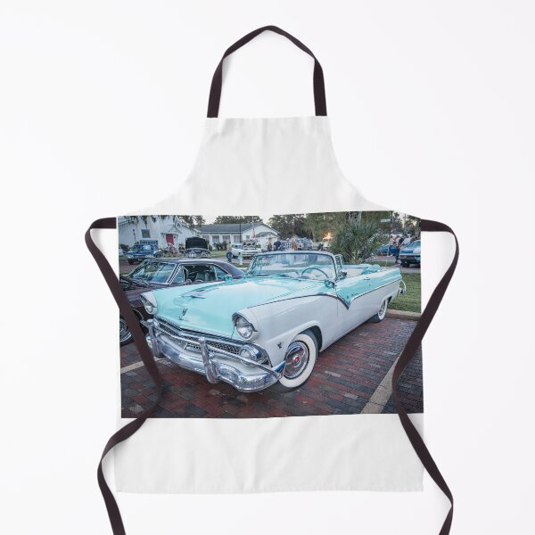 Item preview, 1955 White Blue Ford Fairlane Skyliner X107 designed and sold by RichFrancoCars.