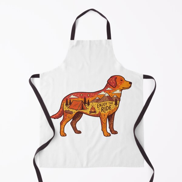 Item preview, Camping Adventure Dog designed and sold by AliveStyle.