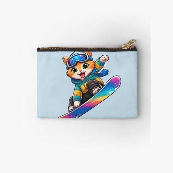 Item preview, Snowboard Cat | Cute Winter Snowboarding Cat designed and sold by Shtex.
