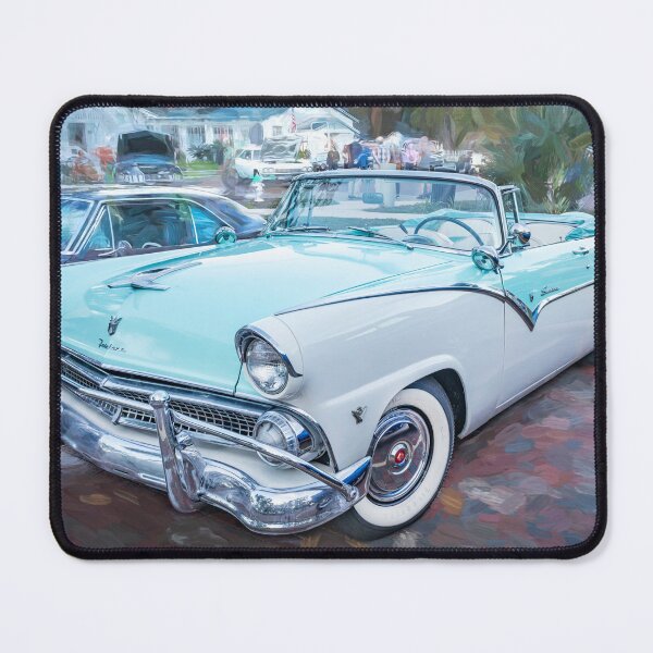 Item preview, 1955 White Blue Ford Fairlane Skyliner X110 designed and sold by RichFrancoCars.