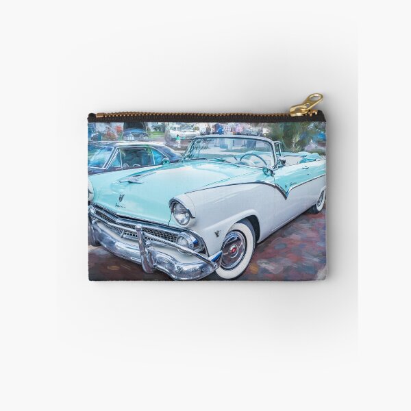 Item preview, 1955 White Blue Ford Fairlane Skyliner X110 designed and sold by RichFrancoCars.
