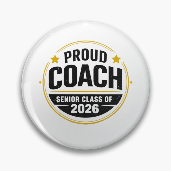 Item preview, Senior Class of 2026 Proud Coach – Graduation Support Design designed and sold by bilal sibgui.